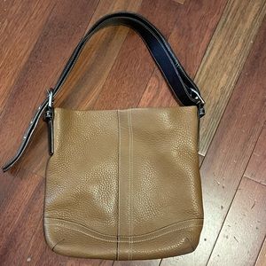 Light Brown Coach Bag - image 1